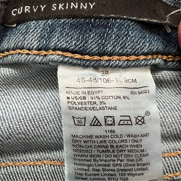 Banana Republic Curvy Mid Rise Skinny Jeans - Picture 14 of 16